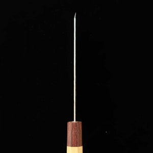 MIURA Acier Gin-san n°3 Inox Couteau Bunka Manche en zelkova (170 mm)