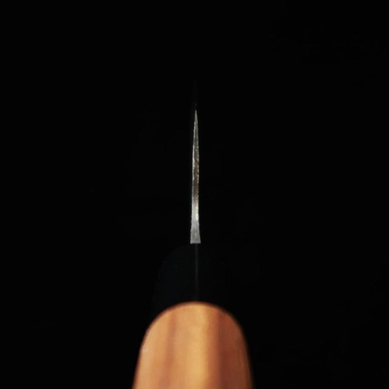 Miura MIURA Bunka Acier blanc n°2 finition kuro-uchi manche en noyer (190mm)