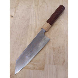 佐治武士 SAJI TAKESHI VG10 有色ダマスカス 文化包丁 紫檀八角柄 (165mm)