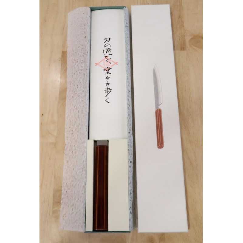 Gyuto HADO Inox Ginsan com cabo octogonal de cerejeira laqueada (210/240mm)