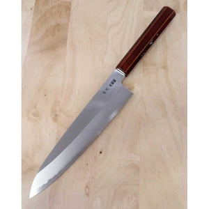 Gyuto HADO Inox Ginsan com cabo octogonal de cerejeira laqueada (210/240mm)