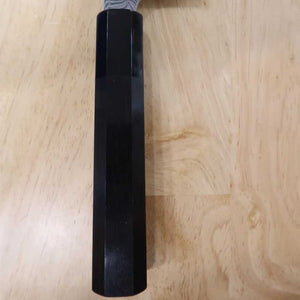 Forja de cuchillos Nitō NIGARA Anmon Gyuto SG2 mango octogonal de ébano (210-270 mm)