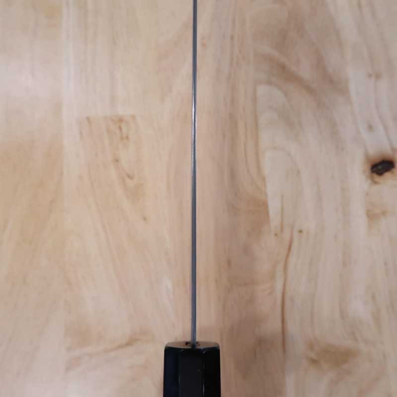Forja de cuchillos Nitō NIGARA Anmon Gyuto SG2 mango octogonal de ébano (210-270 mm)