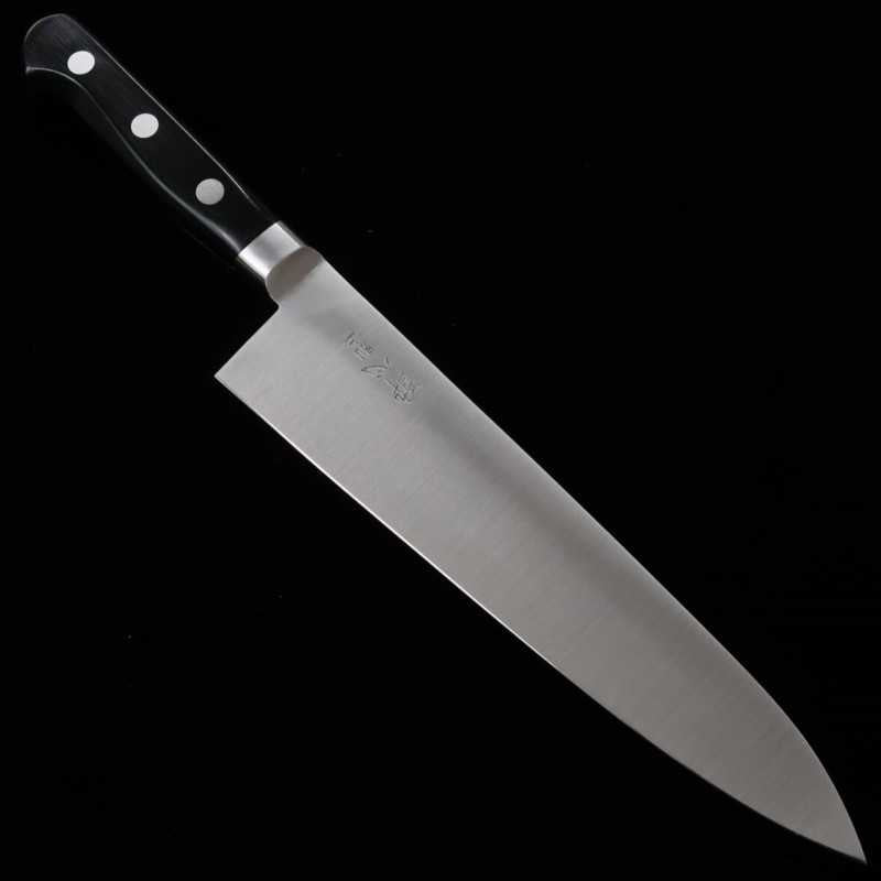 SUISIN gyuto acero japonés con saya de magnolia -Globos de agua- (180 mm)