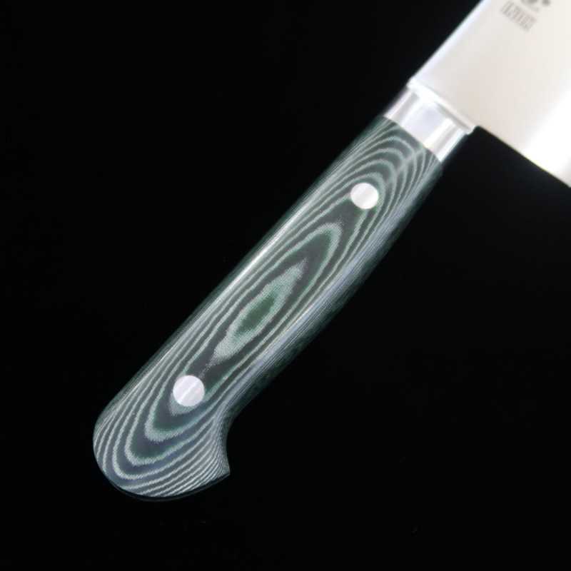 Gyuto  INOX PREMIUM  SUISIN Cabo em Micarta Verde/Preto (210/240mm)