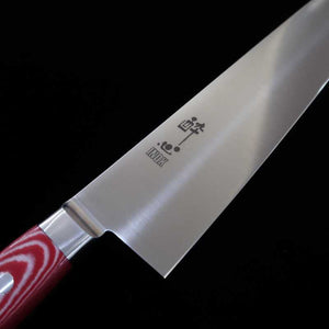 SUISIN INOX PREMIUM cuchillo gyuto mango de micarta rojo/blanco (210/240 mm)