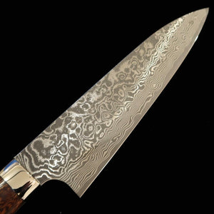 SAJI TAKESHI Gyuto R2 Damas noirci Bois de fer (180-240 mm)