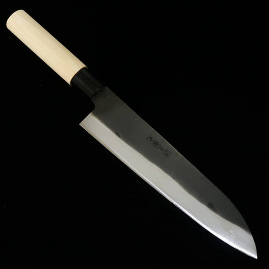 Hidari Yorimitsu Gyuto SK steel Black Finish Magnolia Handle (210mm)