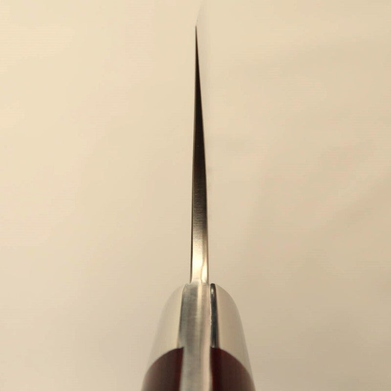 Gyuto YUTA KATAYAMA “Akatsuki” SG2 Damasco, mango de micarta (210/240 mm)