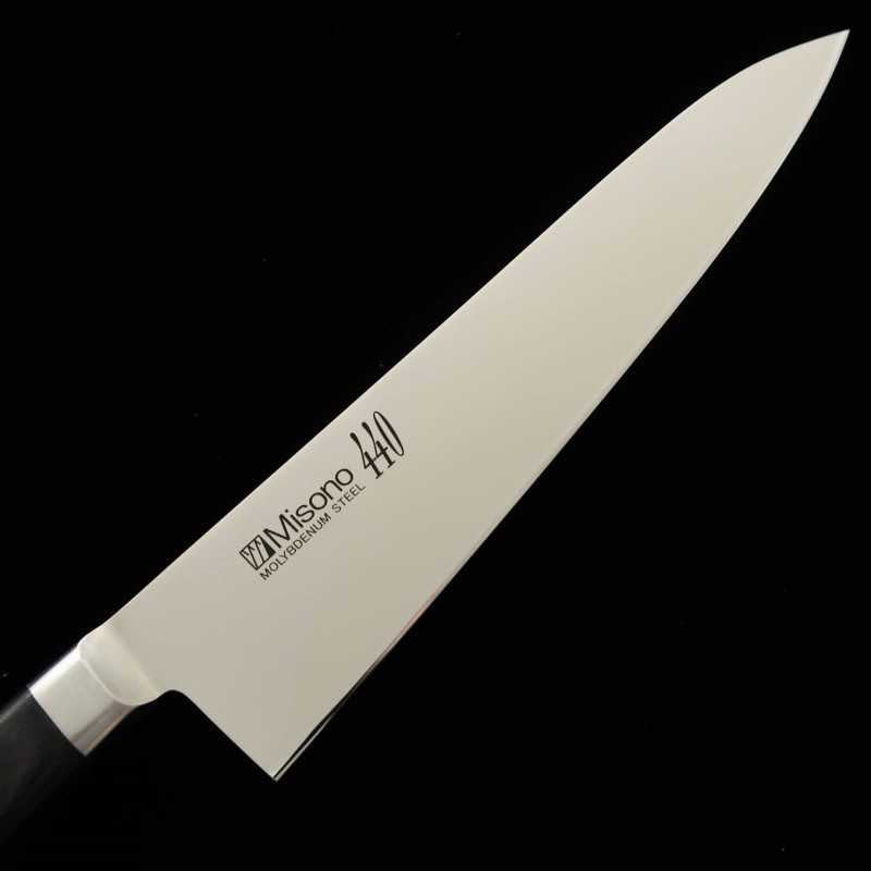 Gyuto Misono 440 steel Black laminated plywood handle (180-270mm)