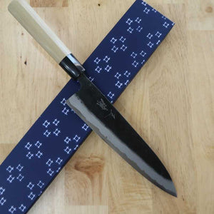 MIURA Aogami n°2 Gyuto manche en corne de buffle (210 mm)