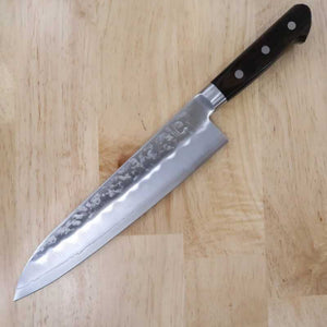 Gyuto MIURA Inox Ginsan Cabo de Madeira Marrom Escuro (210/240mm)