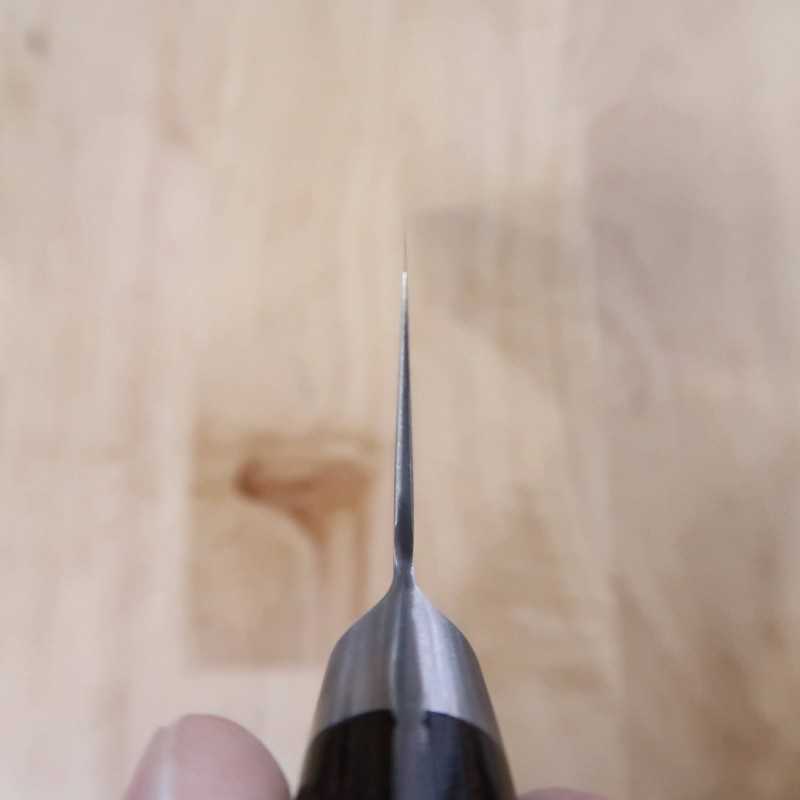 Gyuto MIURA Inox Ginsan Cabo de Madeira Marrom Escuro (210/240mm)