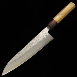 Gyuto MIURA Inox Ginsan cabo octogonal Keyaki (180mm)