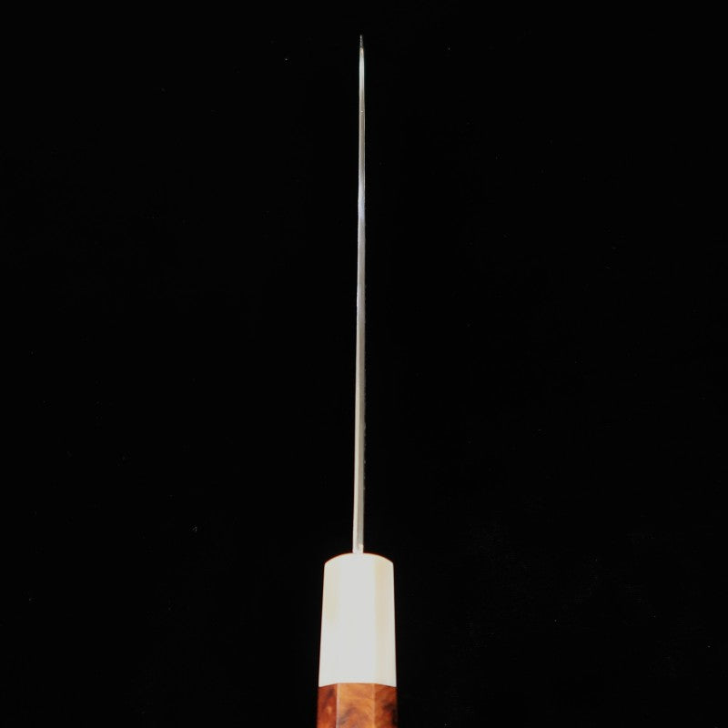  Gyuto MIZUNO Aogami No. 1 Honyaki DX Acabamento Dragão   (240mm)
