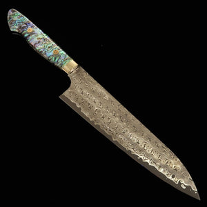 Nigara Gyuto Anmon SG2 Manche incrusté de nacre (240 mm)