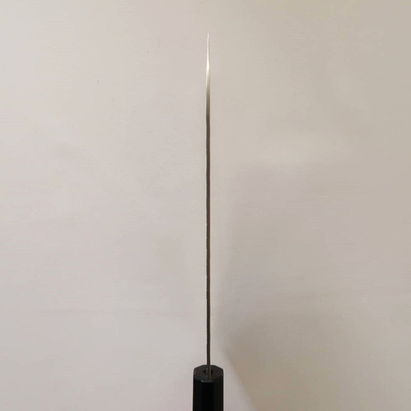 二唐刃物鍛造所 NIGARA SPG STRIX 槌目ダマスカス  牛刀 紫檀柄 (210/240mm)