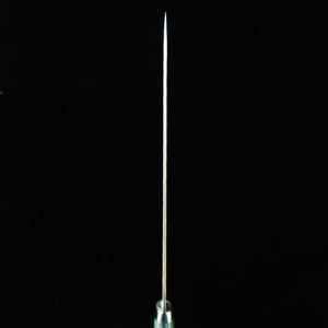 Nigara Hamono NIGARA SG2 Gyuto martelé poli, manche turquoise (240mm)