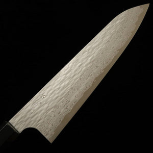 Forja de cuchillos NIGARA VG XEOS damasco martilleado, gyuto, mango de ébano (210/240 mm)