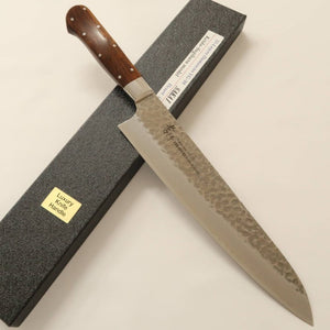 SAKAI TAKAYUKI, modèle Sugihara, Gyuto, VG10, damassé martelé (210/240 mm)