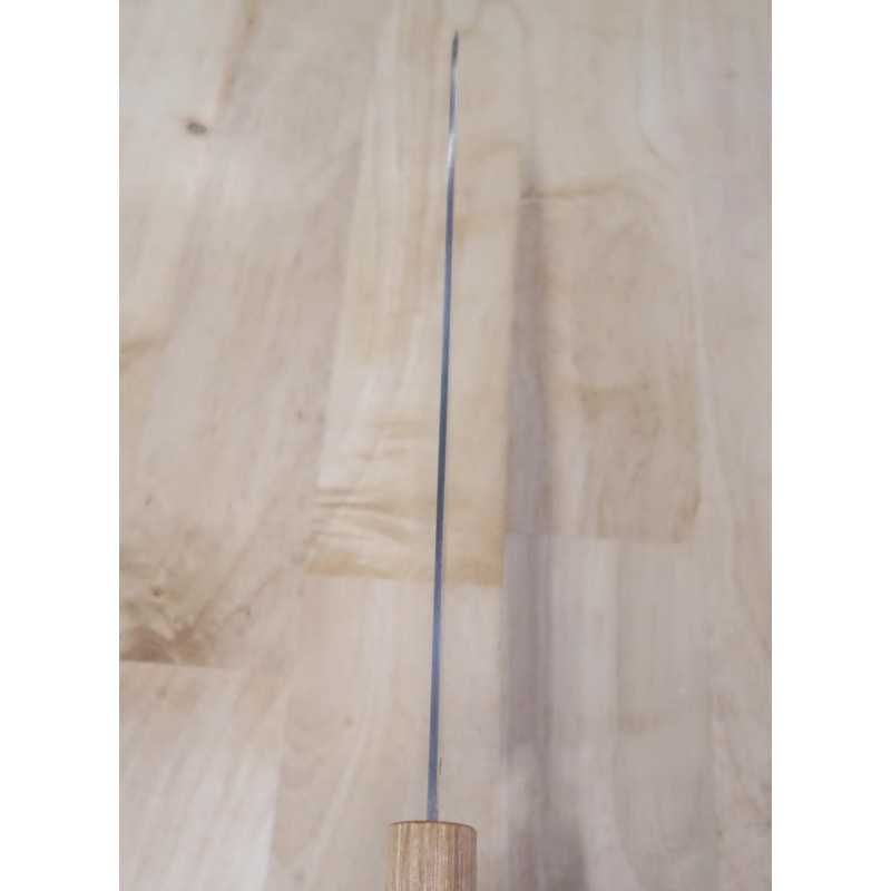 佐治武士 SAJI TAKESHI VG10 有色ダマスカス 牛刀 紫檀八角柄 (180-240mm)