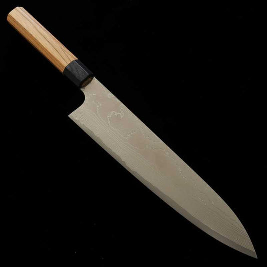 Gyuto Yuta Katayama Inox VG10 cabo octogonal Keyaki (180-240mm)