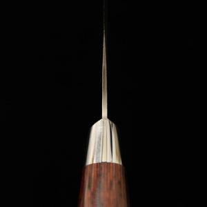 Sakai Takayuki SAKAI TAKAYUKI Gyuto à pointe de sabre VG-10 Damas 33 couches martelé (190 mm)