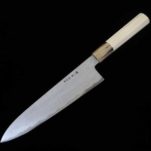 Gyuto MIURA Obidama aogami No. 1 Damascus Cabo Octogonal (210/240mm)