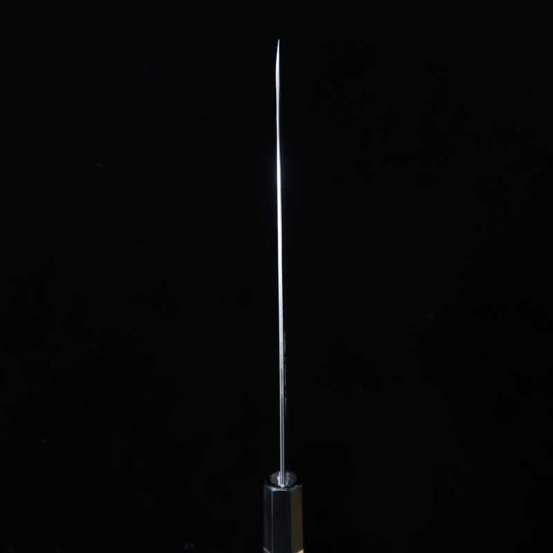 Gyuto Tadokoro Inox Ginsan acabamento espelhado cabo octogonal em ébano (210mm)