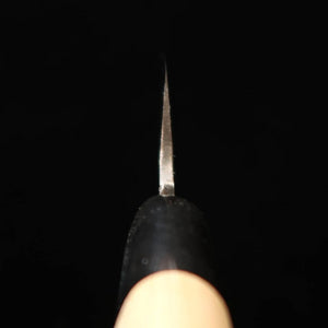 Faca Gyuto MASAMOTO SOUHONTEN Honkasumi Shirogami Nº 2, lâmina tripla, aço branco, 240/270mm