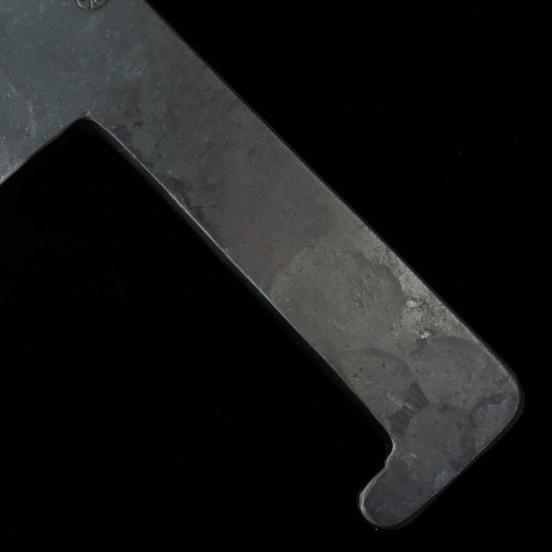 Ikenami Hamono, Shirogami nº1, acabado negro, mango de cerezo, cuchillo para cortar azúcar moreno (125 mm)