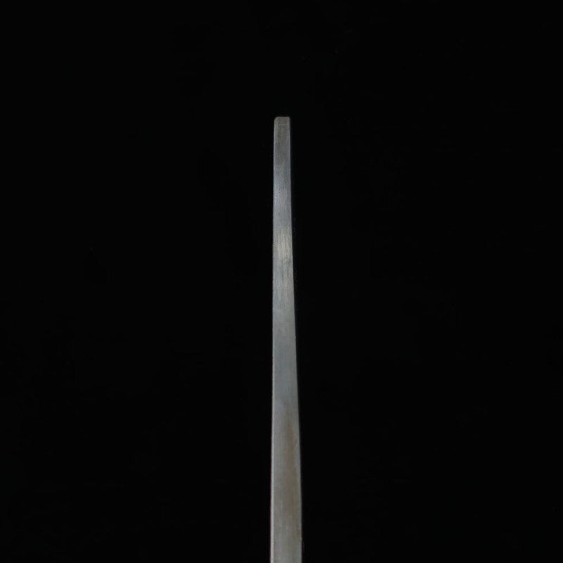 Ikenami Hamono, Shirogami nº1, acabado negro, mango de cerezo, cuchillo para cortar azúcar moreno (125 mm)