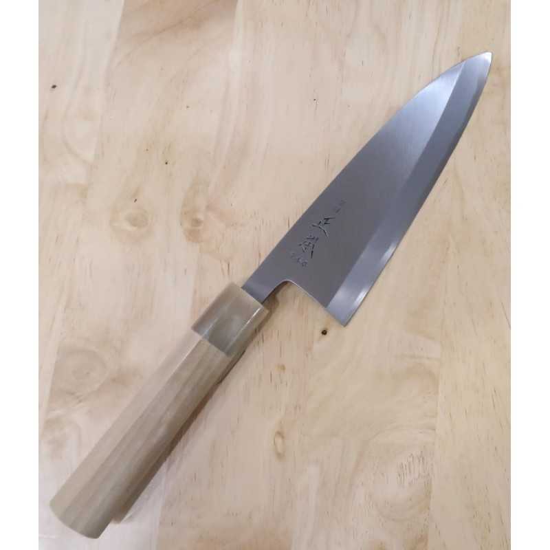 MASAMOTO SOHONTEN Deba Aogami #2 com cabo octogonal de magnólia (150-210mm)
