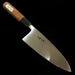 酔心 SUISIN 出刃 銀紙三号 左利き用 霞 一位八角柄 (150-210mm)