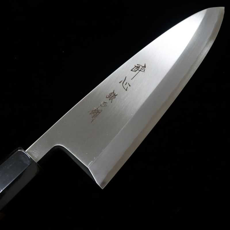 酔心 SUISIN 出刃 銀紙三号 朴鞘  -ムーンライト- (165mm)