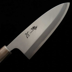 SUISIN Deba Acier Yasugi Fourreau en magnolia -Bateau de printemps- (210 mm)
