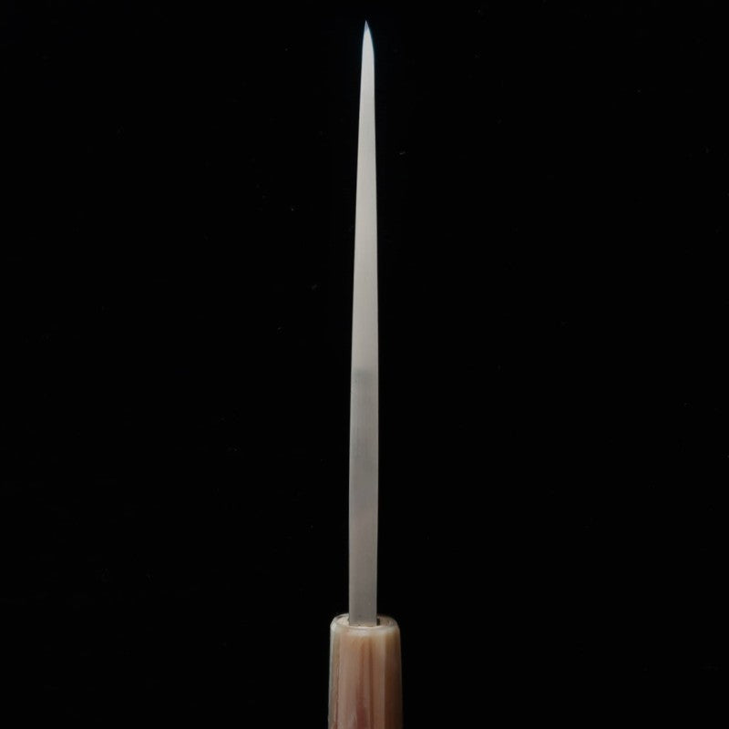 SUISIN Deba, acier Yasugi, manche en magnolia forme châtaigne (150–210 mm)
