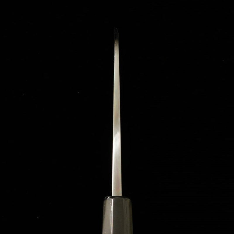酔心 SUISIN por Kenji Togashi, Onitebushin Deba, aço branco nº 2, cabo octogonal de magnólia (150-210mm)
