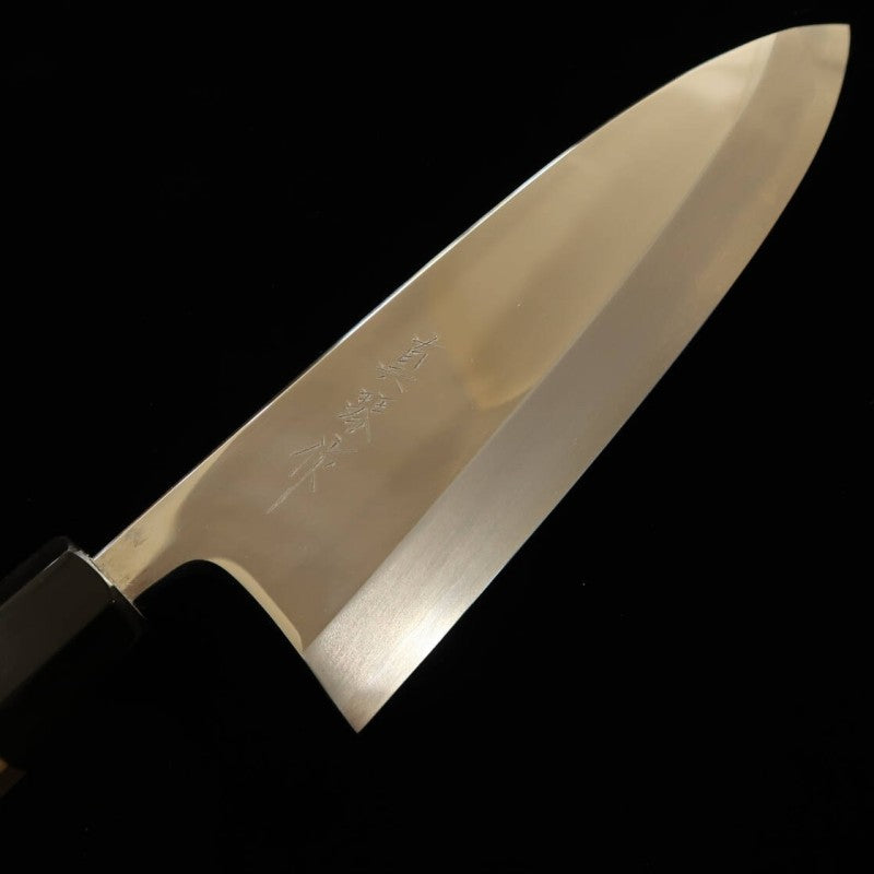 Deba TADOKORO Ginsan com acabamento espelhado com cabo octogonal Magnólia (210mm)