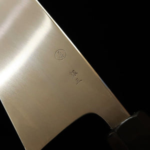 Deba TADOKORO Ginsan com acabamento espelhado com cabo octogonal Magnólia (210mm)