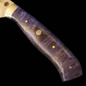 Asurah Knives × Miura MIURA SUS420J2 Acabado espejo Mango personalizado Cuchillo fileteador (150 mm)