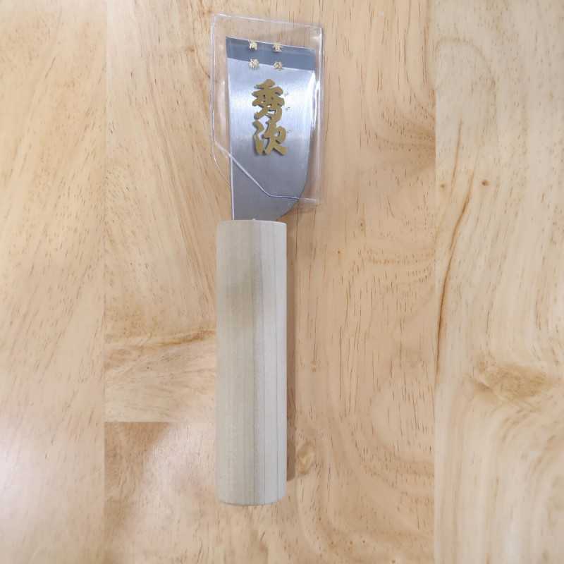Faca de couro HIDETSUGU aço carbono 36 mm (36 mm)
