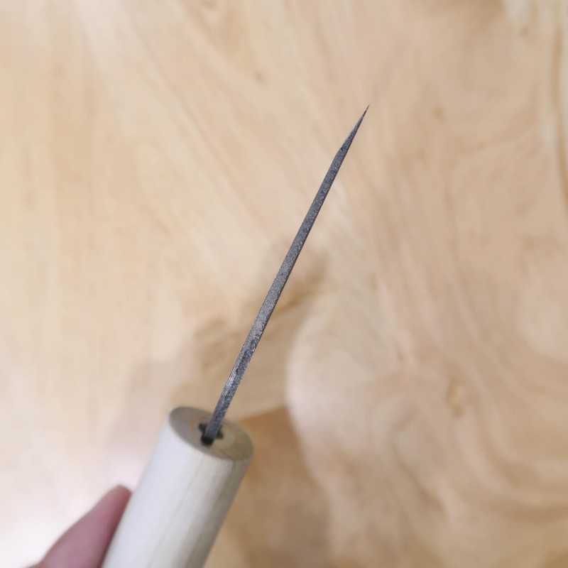 Faca de couro Hidetsugu Aço carbono 36 mm (360 mm)