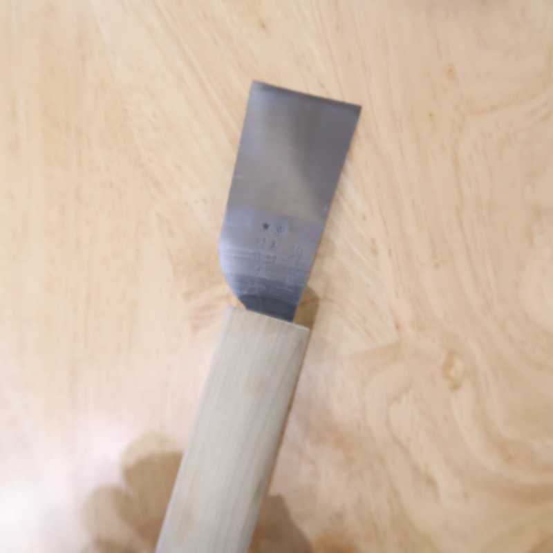 Faca de couro HIDETSUGU aço carbono 36 mm (36 mm)