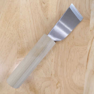 Faca de couro HIDETSUGU aço carbono 36 mm (36 mm)