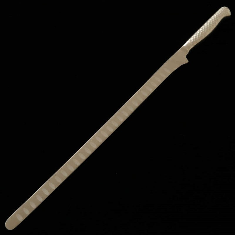 BRIETO couteau flexible à saumon, acier au molybdène, manche inox 18-8 (320 mm)
