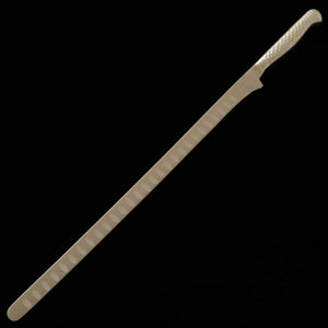 BRIETO couteau flexible à saumon, acier au molybdène, manche inox 18-8 (320 mm)