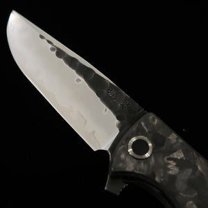 Couteau pliant NIGARA SG2, manche en fibre de carbone (97 mm)