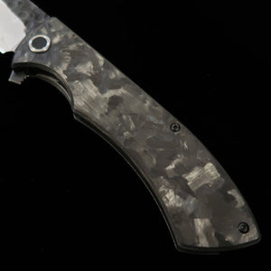 Couteau pliant NIGARA SG2, manche en fibre de carbone (97 mm)