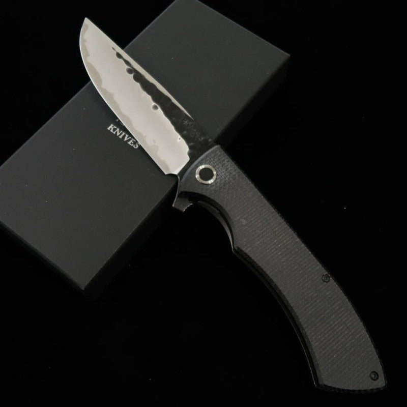 二唐 NIGARA フォールディングナイフ SG2 マイカルタハンドル  (97mm)